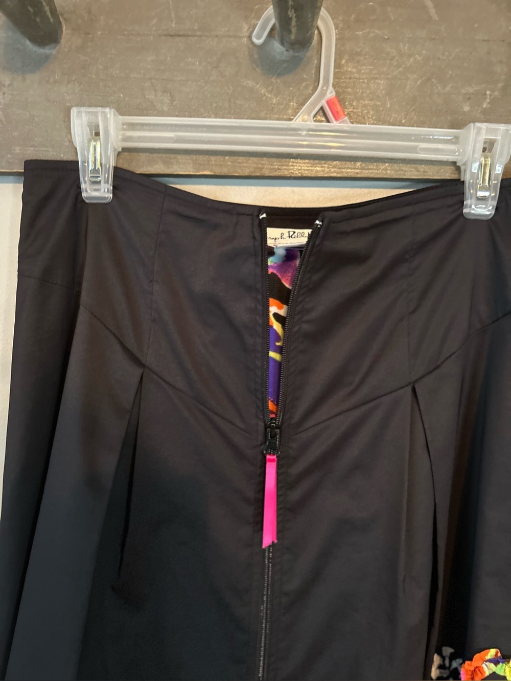 Joseph Ribkoff mesh insert skirt - Picture 3 of 13